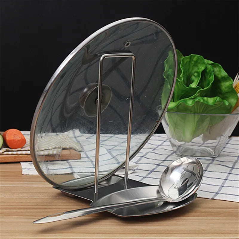 Steel Spoon and Pot rest
