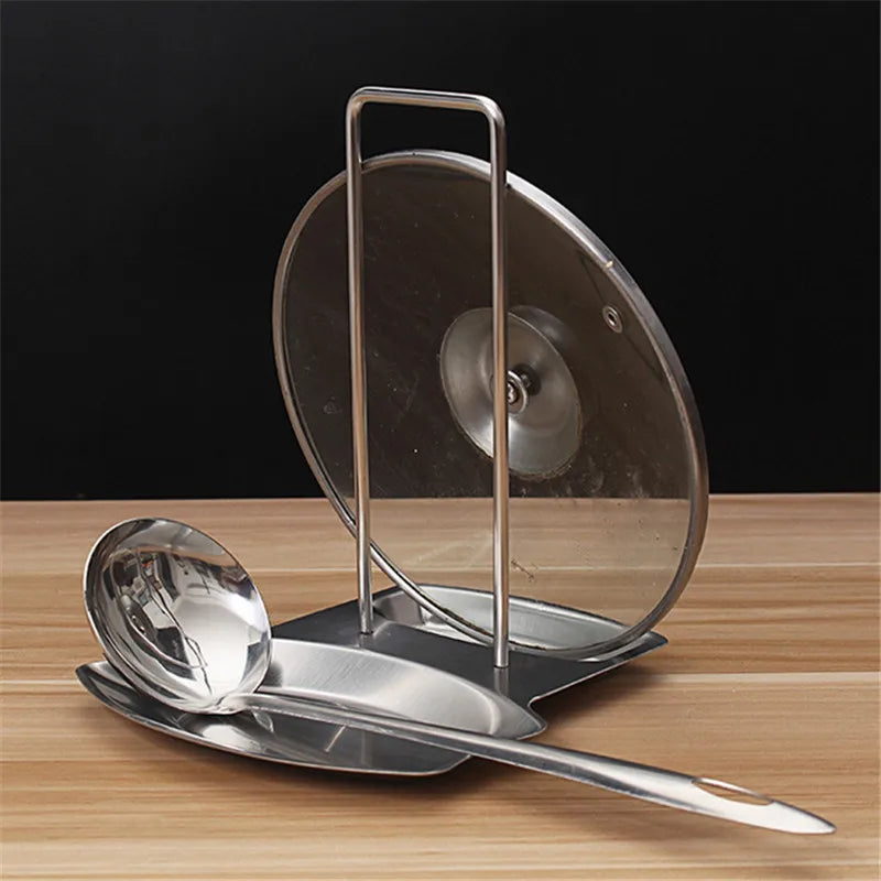 Steel Spoon and Pot rest