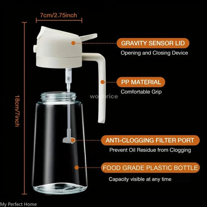 Plastic Spray Oil Dispenser