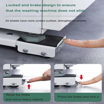 Easy Base Stand with Wheels for Home Appliances