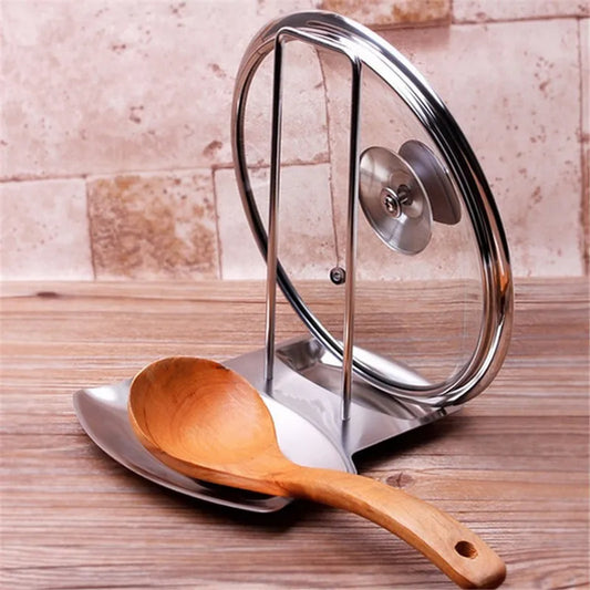 Steel Spoon and Pot rest