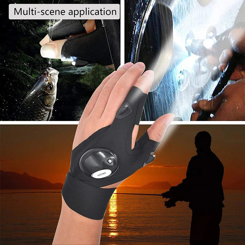 Flashlight Gloves