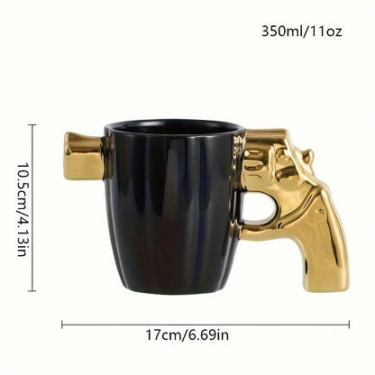 Revolver Handle Coffee Mug