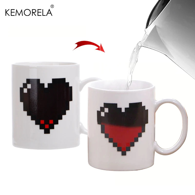 Color-Changing Heart Mug