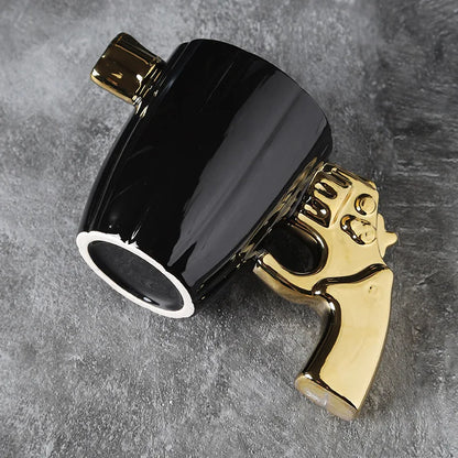 Revolver Handle Coffee Mug